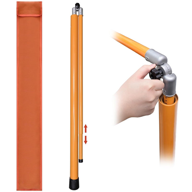 comincia Load Height Measuring Stick, 20FT Sturdy Fiberglass Height Stick with Telescoping Pole, Non-Conductive Height Stick for Trucks with Carrying Bag,for Trucks,Trailers, Car Haulers - Image 1